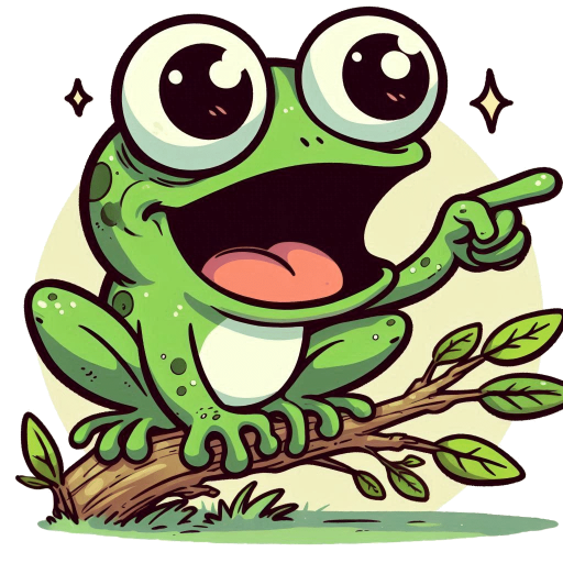 Wonder Frog - the symbol of (extreme) wonder